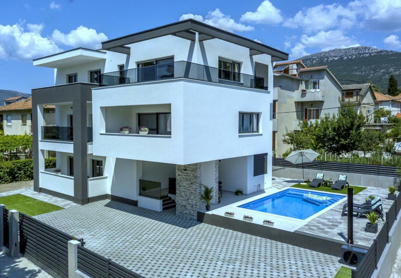 Villa Ema Kastela With Private Heated Pool Exterior foto