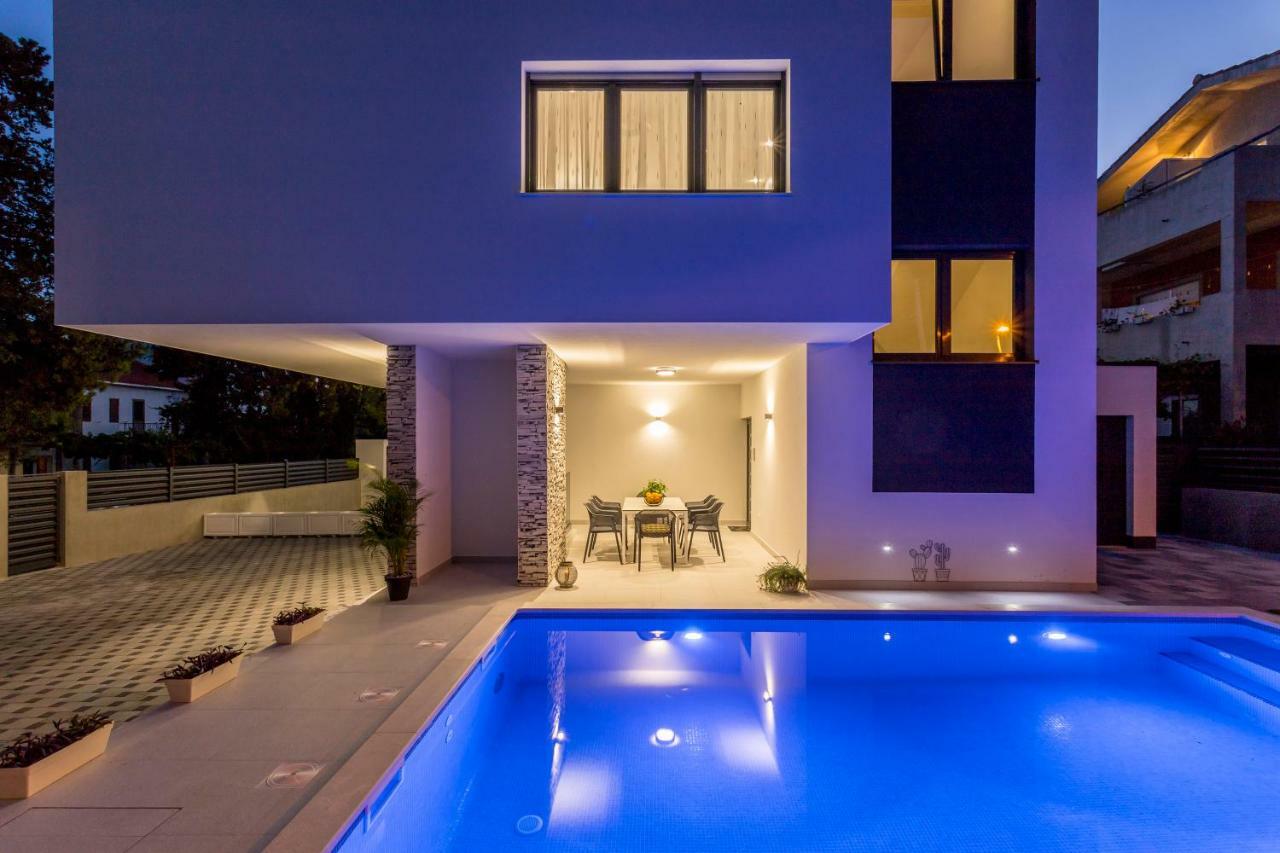Villa Ema Kastela With Private Heated Pool Exterior foto